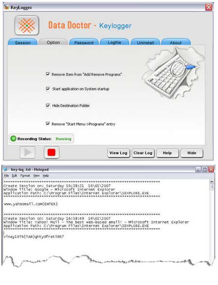 Computer Keyboard Monitor Tool