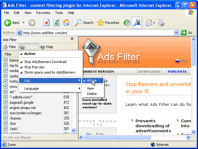 Ads Filter