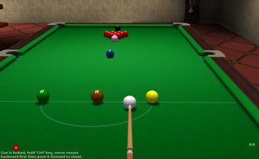 3D Online Snooker