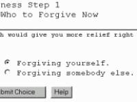 Forgiveness, Free Self Help Software