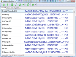 Free&Easy Font Viewer