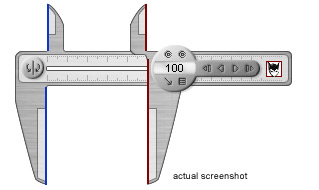 Screen Calipers