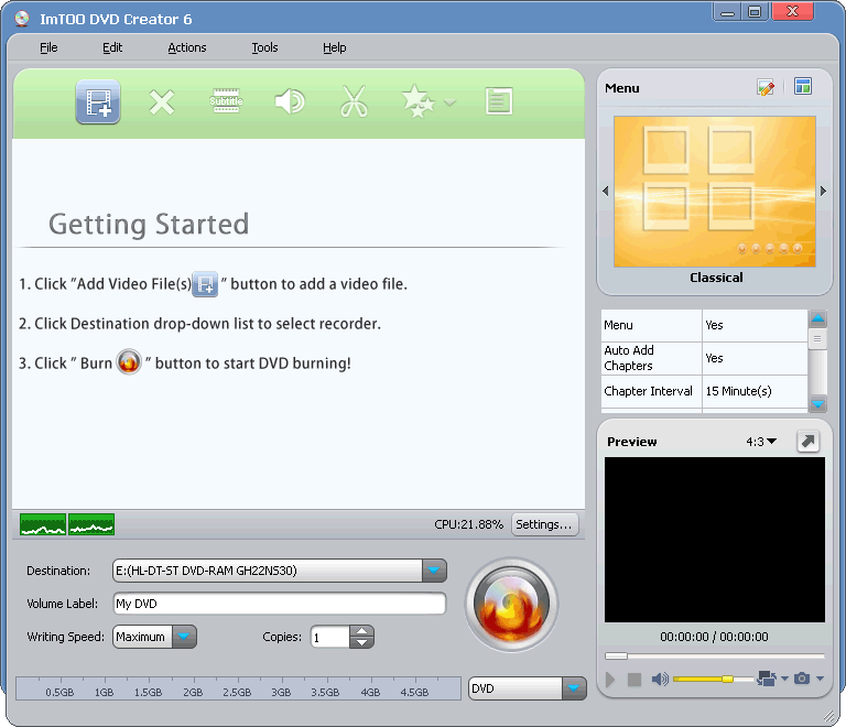 ImTOO DVD Creator