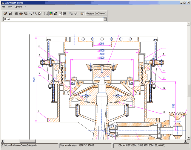 CADViewX: ActiveX for DWG, DXF, PLT, CGM