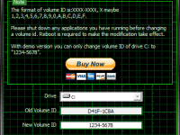 VolID(Disk Drives Serial Modifier)