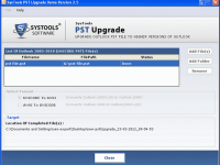 Upgrade Outlook PST File