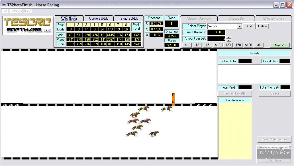 TSPhotoFinish - Horse Racing