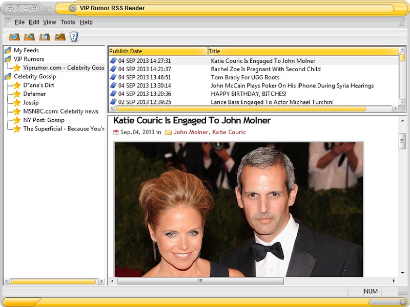 VIP Rumor RSS Reader