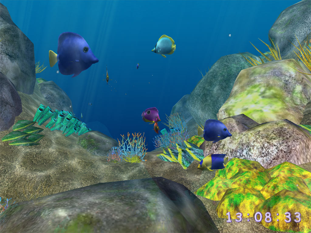 3D Coral World ScreenSaver