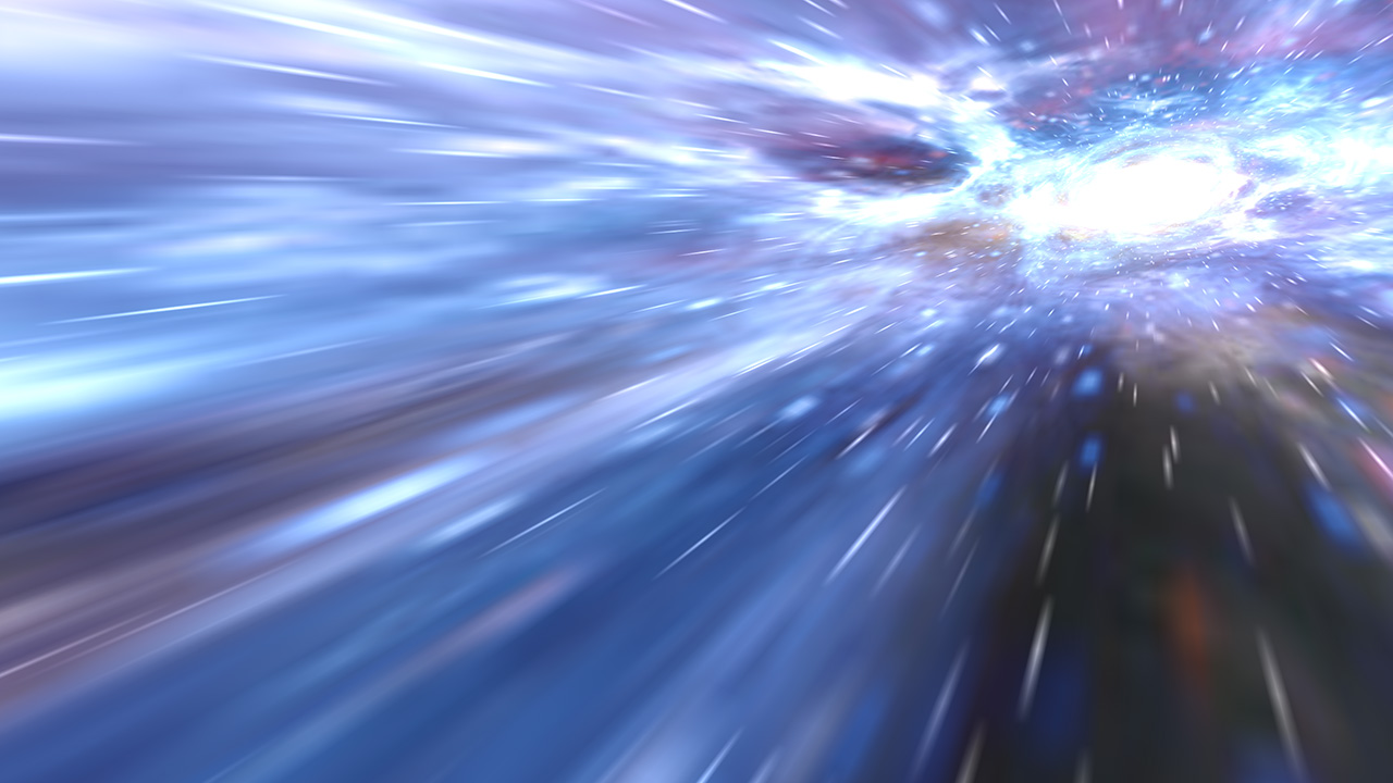 Animated Wallpaper: Hyperspace 3D