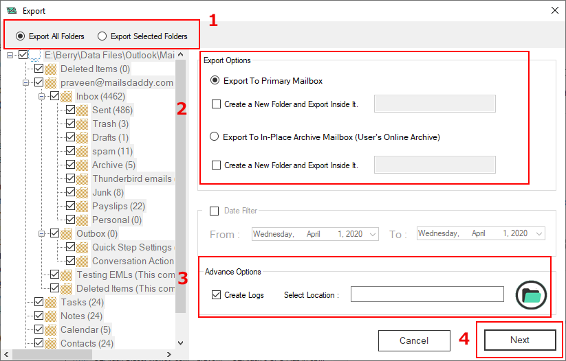 MailsSoftware PST to Office365 Migration