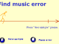 Find melody error