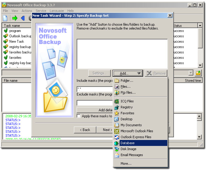 Novosoft Office Backup Professional