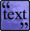 Random Text Icon