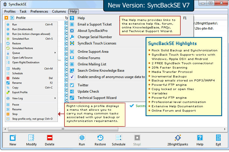 SyncBackSE