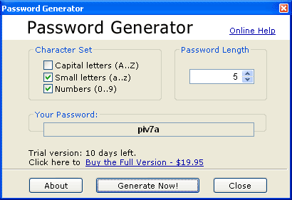 Password Generator Software