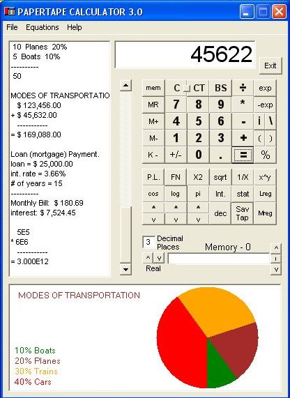 Papertape Calculator