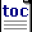 Advanced HTML TOC Icon