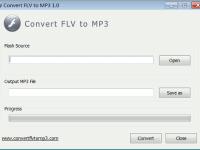 Convert FLV to MP3