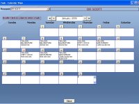 MS Access Scheduler Template