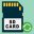 Flash card files undelete tool Icon