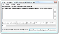 Excel File Size Reduce File Size of Excel Spreadsheets Icon
