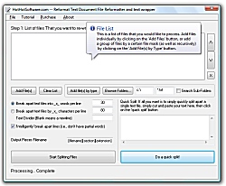 Reformat Text Document File Reformatter and text wrapper