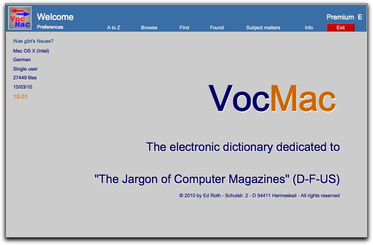 VocMac 2010 (MAC)