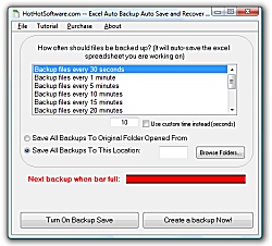 Excel Auto Backup Auto Save and Recover Excel Spreadsheets