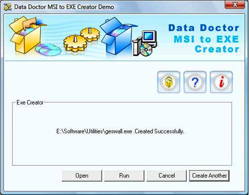 MSI Installer to EXE Creator