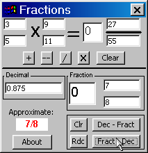 Fractions n Decimals CE